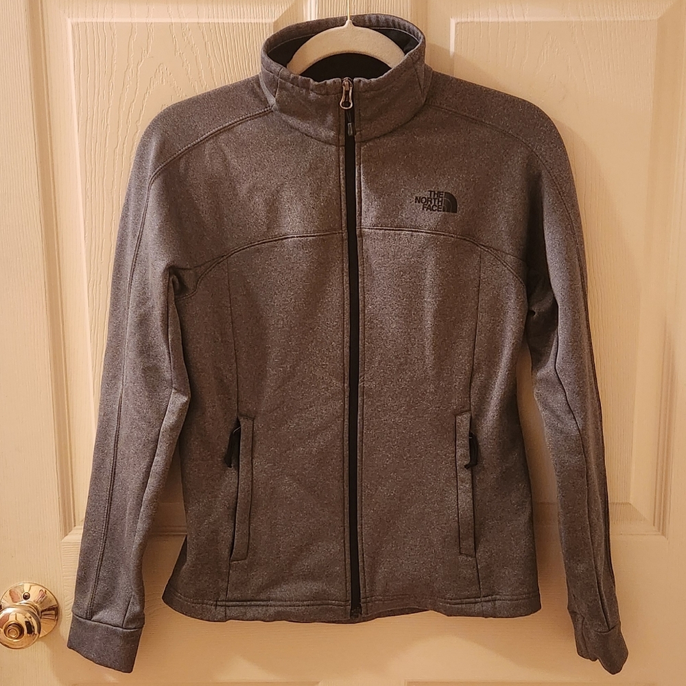 The North Face TNF Heather Grey 200wt Cinder Full Zip Jacket Women's Small
